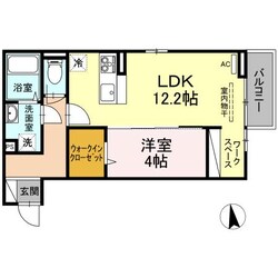 リバーフィールドの物件間取画像